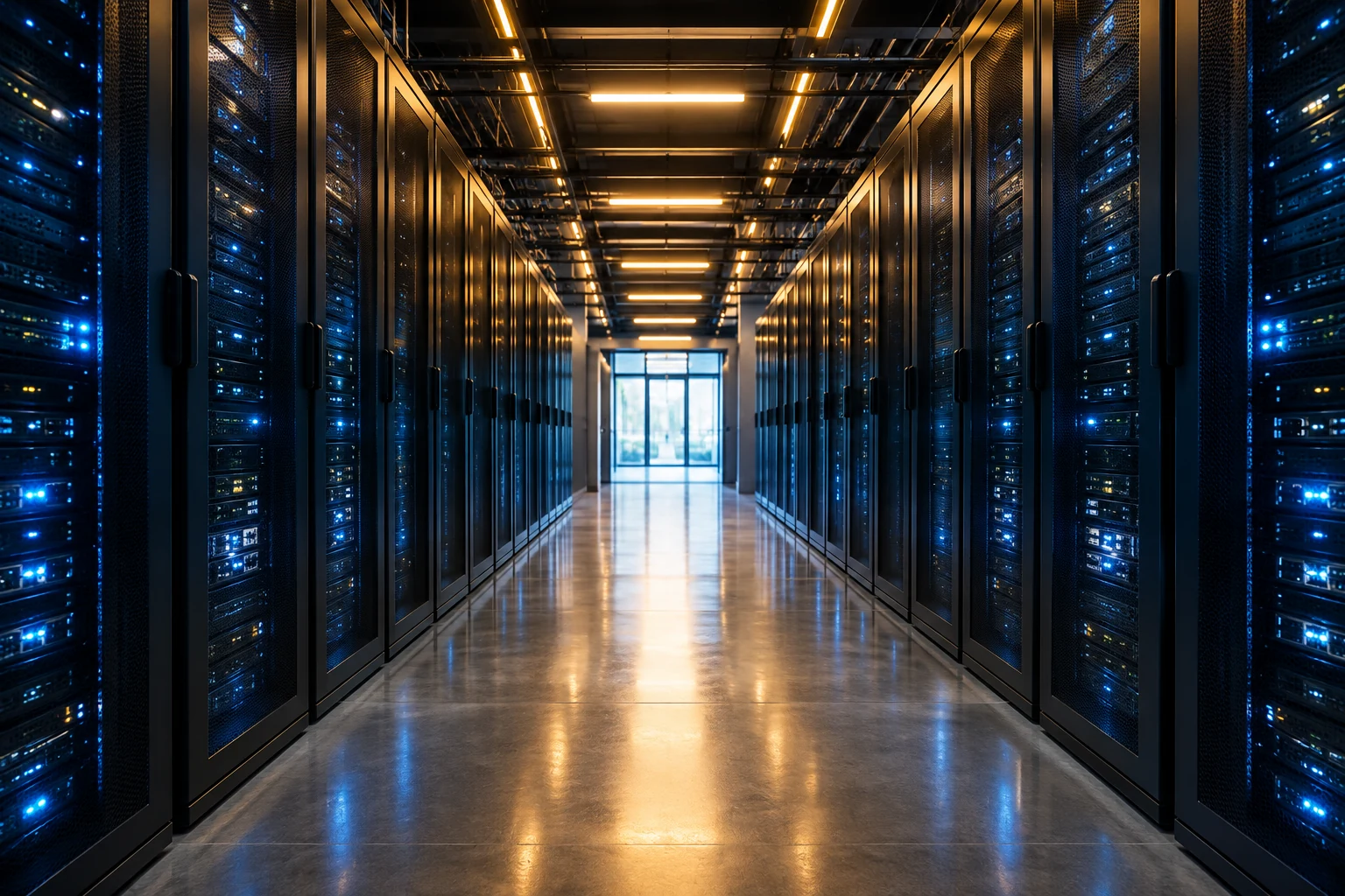 Illustrative data centre infrastructure detail